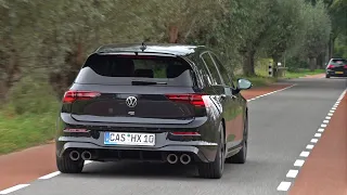 2021 Volkswagen Golf 8 R Performance with Akrapovic Titanium Exhaust! Revs, Launch Control, Sound!