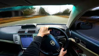 Driving Toyota Mark X - POV Drive of Mark X 2.5