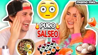 ¿CÓMO FUE NUESTRA PRIMERA VEZ? 😱 PREGUNTAS INCÓMODAS MIENTRAS COMEMOS...MUKBANG con Dalas Review