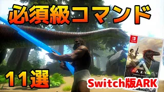 ARK Switch版でも使える必須級コマンド11選