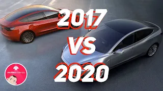 2017 vs 2020 Tesla Model 3. Quanto è cambiata Tesla Model 3 in questi anni ?