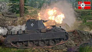 War Thunder / Panther F / 8 kills / Simulator Battles