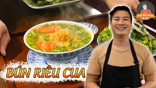 BÚN RIÊU CUA chuẩn vị truyền thống của Hà Nội | Cùng Cháu Vào Bếp