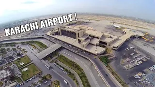 Karachi Jinnah International Airport RUNWAY Drone !
