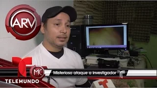 Hombre asegura que un fantasma lo golpeó | Al Rojo Vivo | Telemundo