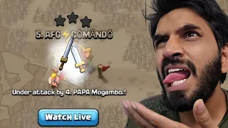 No root rider needed you are under attack by PAPA MOGAMBO IN CLASH OF CLANS(COC)
