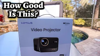 Movie Magic in Your Living Room?! WiMiUS 4K Projector REVIEW ( Auto Focus & 7000+ Apps!!)