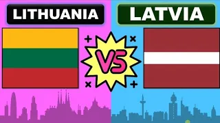 Lithuania vs Latvia | country comparison