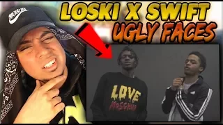 Swift X Loski - Ugly Faces [@SwiftSection @Drilloski_Hs] REACTION Section Boyz back? #HarlemSpartans