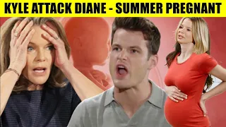 CBS Young And The Restless Spoilers Summer pregnant - Kyle abandons Diane and chooses his baby