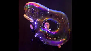 Slo Mo Donut Bubble--Amazing Bubble Man