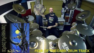 Iron Maiden - Fear of The Dark DRUM TRACK by Edo Sala