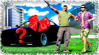 Джонни Касойға көлік сыйлады! (GTA V)