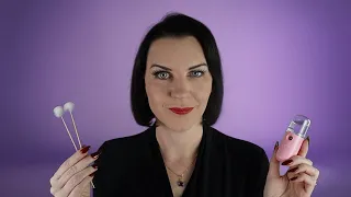 ASMR Relaxing Your Face (ready for sleep, gentle movements and soft brushes)