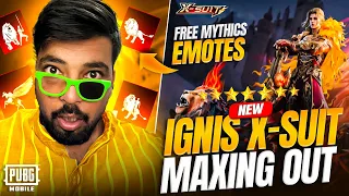 Luckiest X-suit Crate Opening Ever 😍 | New Ignis X-Suit PUBG MOBILE 😇