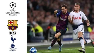 Barcelona vs Tottenham Hotspur | Highlights & Goals Resumen Goles | UEFA Champion League
