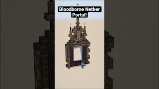 Minecraft Bloodborne Nether Portal! #shorts