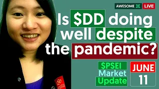 Is $DD doing well despite the pandemic? | $PSEI Market Update (June 11, 2020) with Nikki Yu