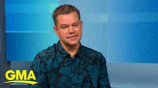 Matt Damon talks about new film 'Stillwater' l GMA