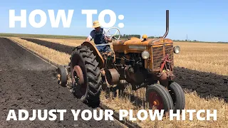 How To: Adjust Your Moldboard Plow Hitch