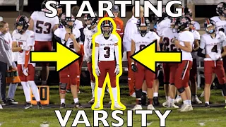 SMALLEST FOOTBALL PLAYER STARTS VARSITY for the FIRST TIME! 🏈😱