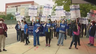 Day 3 of strike for UIC nurses