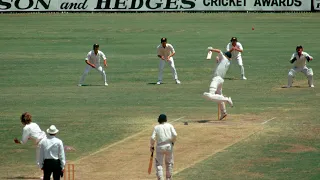 Tony Greig v Dennis Lillee Ashes 1974 at Brisbane