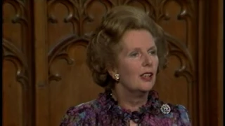 Prime Minister Margaret Thatcher's Joint Statement in Guildhall on June 9, 1984