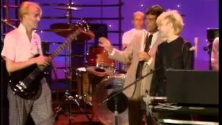 Dick Clark interviews A Flock of Seagulls - American Bandstand 1982