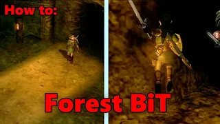 How to Back in Time glitch in Forest Temple | Twilight Princess