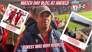 NO FIGHT OR PASSION AS DEFEAT AT ANFIELD | LIVERPOOL 3-0 NOTTINGHAM FOREST | MATCH DAY VLOG