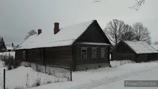 С видом на Беларусь! Деревня в ЛАТВИИ на границе с БЕЛОРУССИЕЙ. Пиедруя. Piedruja.