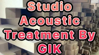 Without Acoustic Treatment Demonstration  - Studio Almost Finished With GIK Bass Traps