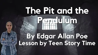 The Pit and the Pendulum by Edgar Allan Poe: English Audiobook with Text on Screen, Classic Fiction