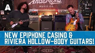 Epiphone's Classic Casino & Riviera Hollow-Body Guitars have Returned!