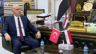 Türkiye'nin Bağdat Büyükelçisi Ali Rıza Güney Kerkük'ü Ziyaret Etti