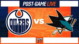 ARCHIVE | Post-Game Coverage - Oilers at Sharks