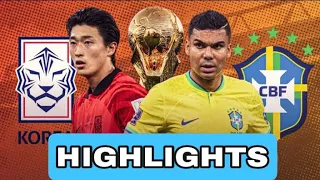 Highlights, Brazil vs South Korea | FIFA World Cup Qatar 2022 | Football Highlights