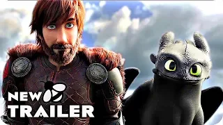 How To Train Your Dragon 3 Trailer (2019) The Hidden World