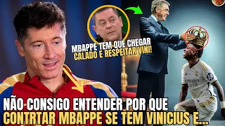 🚨EITA! OLHA A DECLARAÇÃO POLÊMICA DE LEWANDOWSKI FEZ SOBRE VINICIUS JUNIOR E MBAPPÉ!