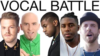 VOCAL BATTLE: Scott vs Eli vs Matt vs J None vs Chris Rupp (Eb1-Bb6)