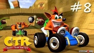 Прохождение Crash Team Racing #8 - Цитадель (монетки и реликвии)