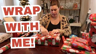 WRAP CHRISTMAS PRESENTS WITH ME!! CHRISTMAS WRAPPING MOTIVATION