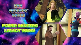 FAN REQUEST WEEK! GIA, TOMMY AND KIYA! POWER RANGERS LEGACY WARS GAMEPLAY