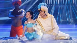 Santiago Segura y Julia imitan a Aladdin y Jasmine en Tu cara me suena Mini