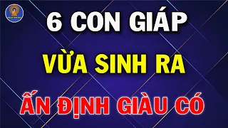 Sinh Con Thuộc 6 Con Giáp Này Cả Đời GẶP MAY MẮN GIÀU SANG Tiền Bạc ÙN ÙN KÉO TỚI