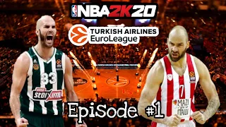 Euroleague 2K20 Η πρεμιέρα | Episode #1