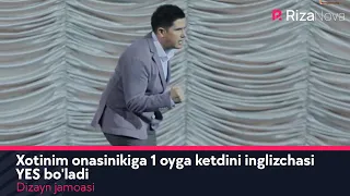 Dizayn jamoasi - Xotinim onasinikiga 1 oyga ketdini inglizchasi YES bo'ladi