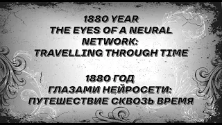 Visualising the past with a neural network. 1880. Нейросеть рисует прошлое.1880 год.