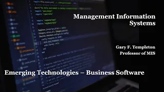 Emerging Technologies - Software